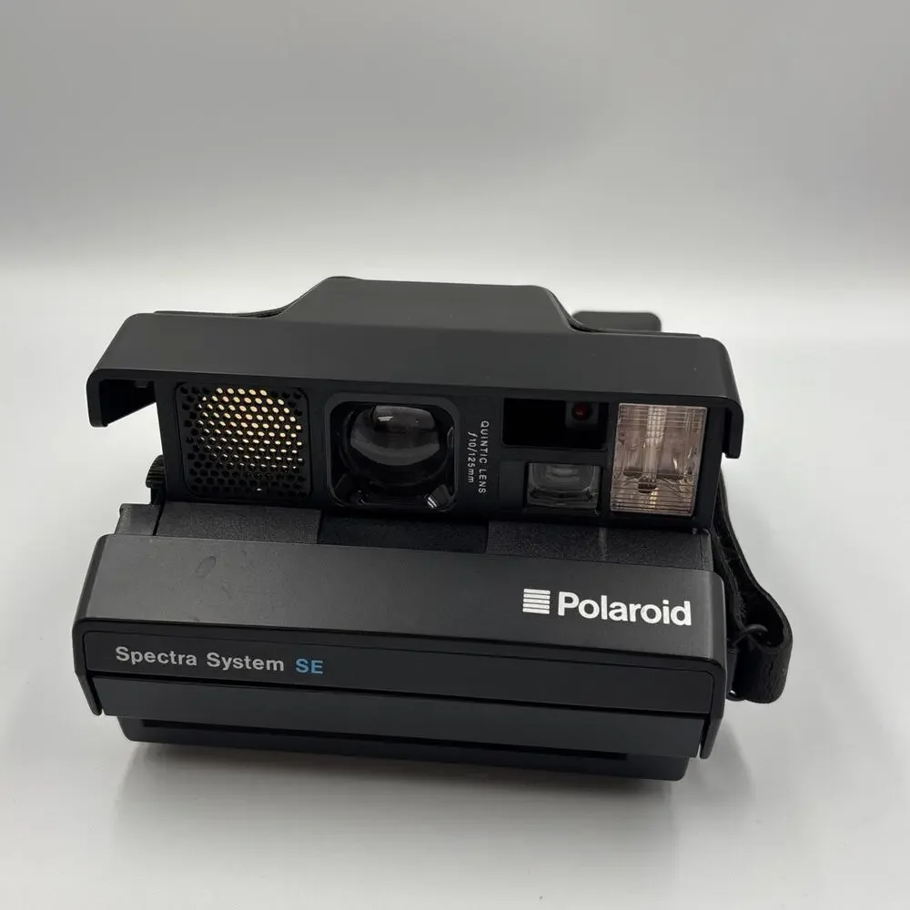 Polaroid Spectra System SE Instant Film Camera W/ case